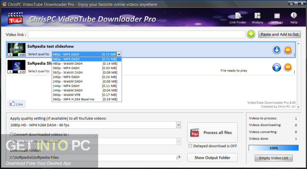 ChrisPC VideoTube Downloader Pro Direct Link Download GetintoPC.com scaled