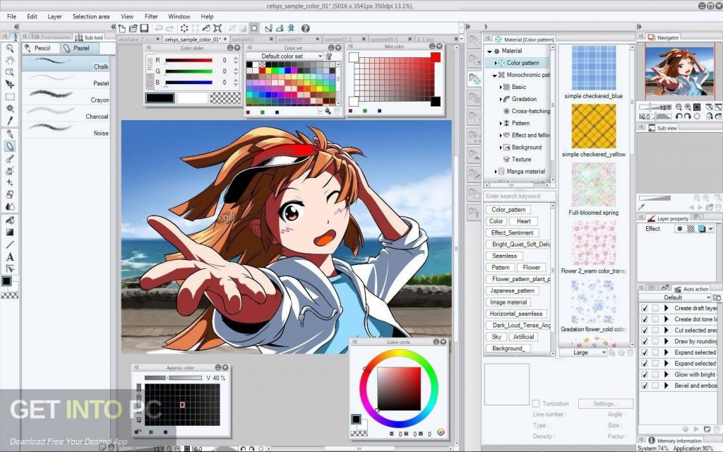 Clip Studio Paint 1.7.8 + Materials Offline Installer Download-GetintoPC.com