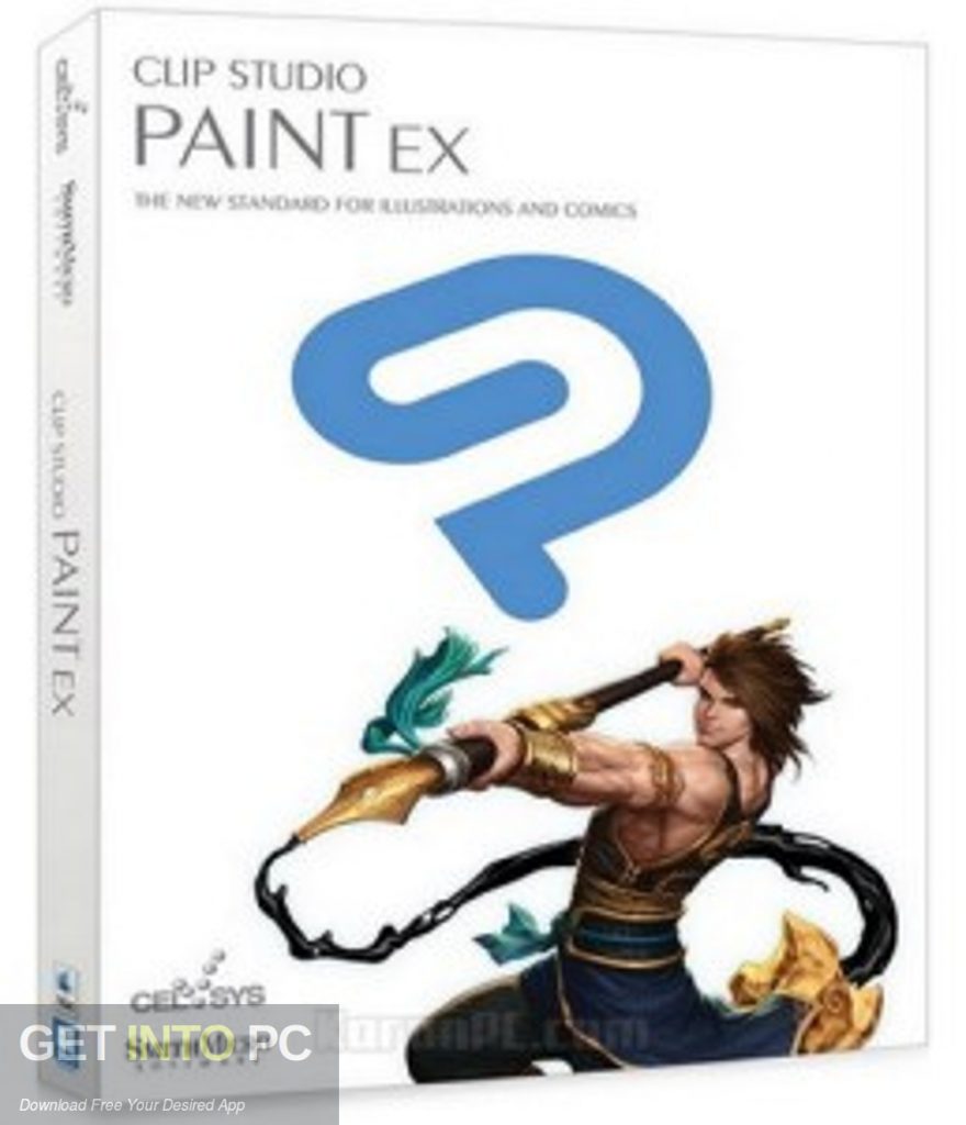 Clip Studio Paint EX 1.8.4 + Materials Free Download-GetintoPC.com