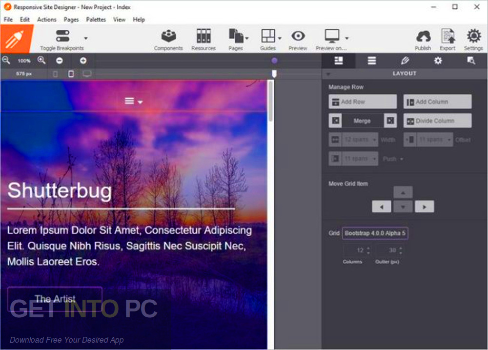 CoffeeCup Responsive Site Designer Offline Installer Download-GetintoPC.com CoffeeCup Responsive Site Designer Offline Installer Download-GetintoPC.com