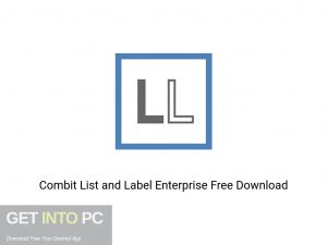 Combit List And Label Enterprise Offline Installer Download-GetintoPC.com