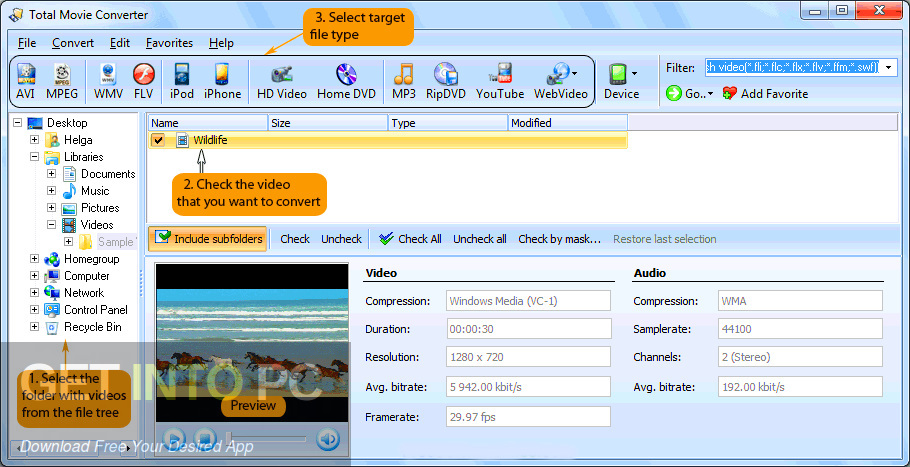 Coolutils Total Movie Converter 2020 Direct Link Download GetintoPC.com