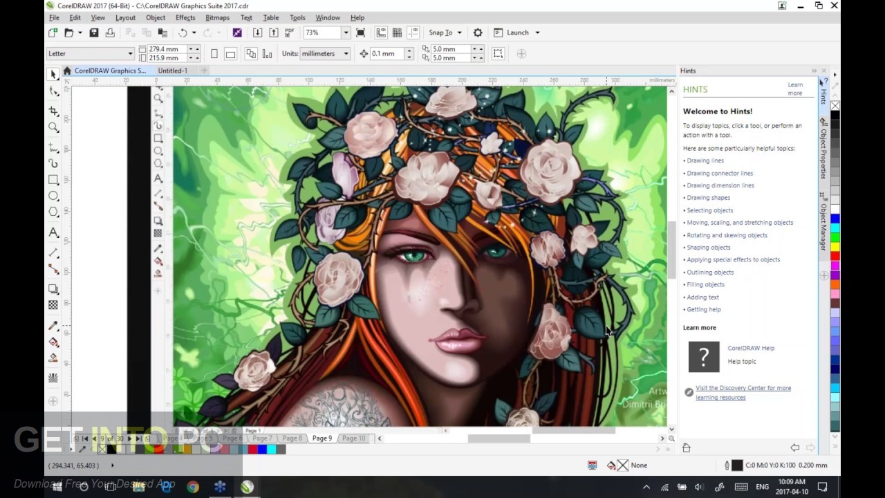 CorelDRAW Graphics Suite X5 2010 Direct Link Download-GetintoPC.com