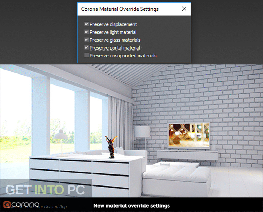 Corona Renderer 2.0 for 3ds Max 2013-2019 + Material Library Offline Installer Download-GetintoPC.com