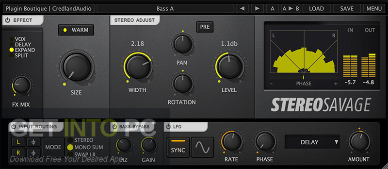 Credland Audio Stereo Savage VST Direct Link Download-GetintoPC.com