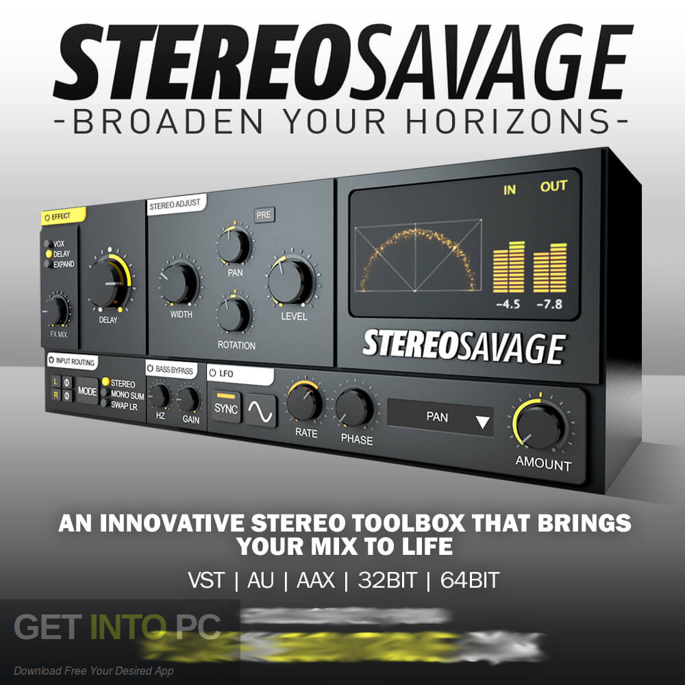 Credland Audio Stereo Savage VST Free Download-GetintoPC.com
