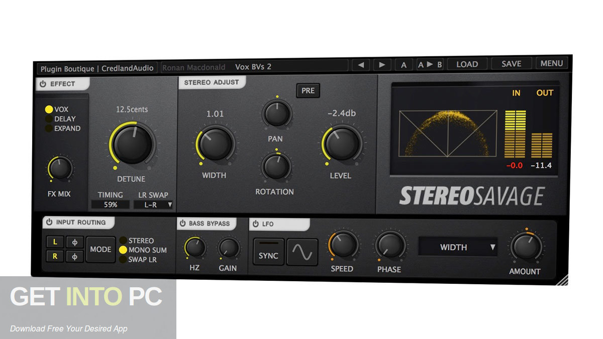 Credland Audio Stereo Savage VST Offline Installer Download-GetintoPC.com