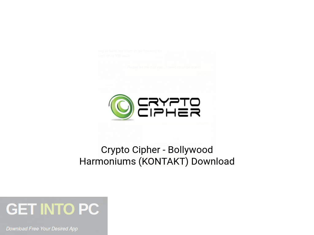 Crypto Cipher Bollywood Harmoniums (KONTAKT) Download Get Into PCr
