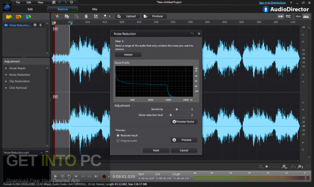 CyberLink AudioDirector Ultra 2019 Latest Version Download-GetintoPC.com CyberLink AudioDirector Ultra 2019 Latest Version Download-GetintoPC.com