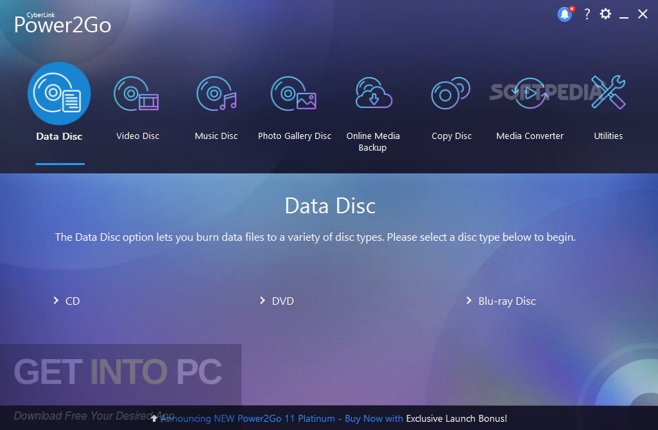 CyberLink Power2Go Platinum 11 Direct Link Download