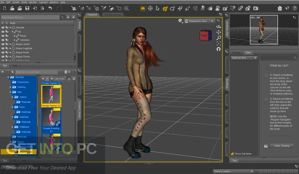 DAZ Studio Pro 2019 Direct Link Download-GetintoPC.com DAZ Studio Pro 2019 Direct Link Download-GetintoPC.com