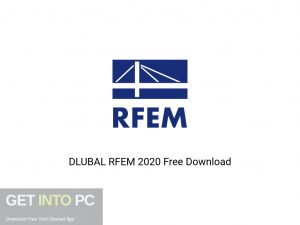 DLUBAL RFEM 2020 Offline Installer Download-GetintoPC.com