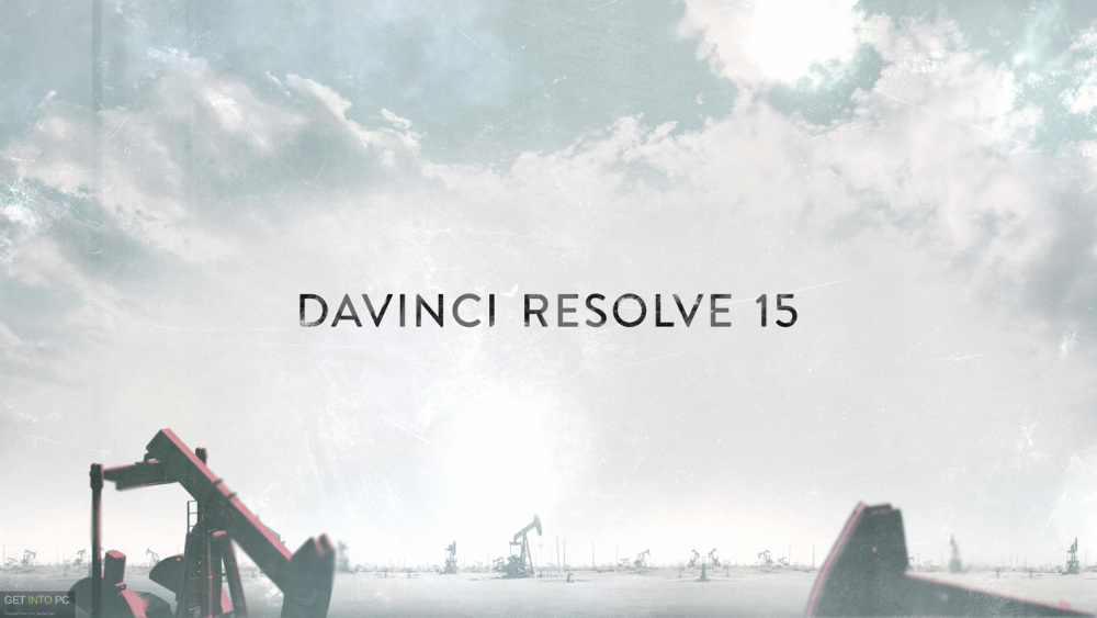 DaVinci Resolve Studio 15.1 Free Download GetintoPC.com