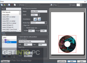 Dataland CD Label Designer Latest Version Download-GetintoPC.com