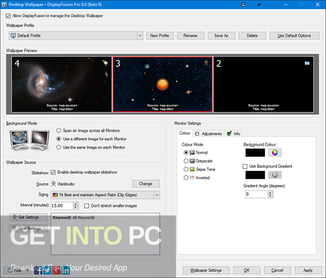 DisplayFusion Pro 2019 Latest Version Download-GetintoPC.com
