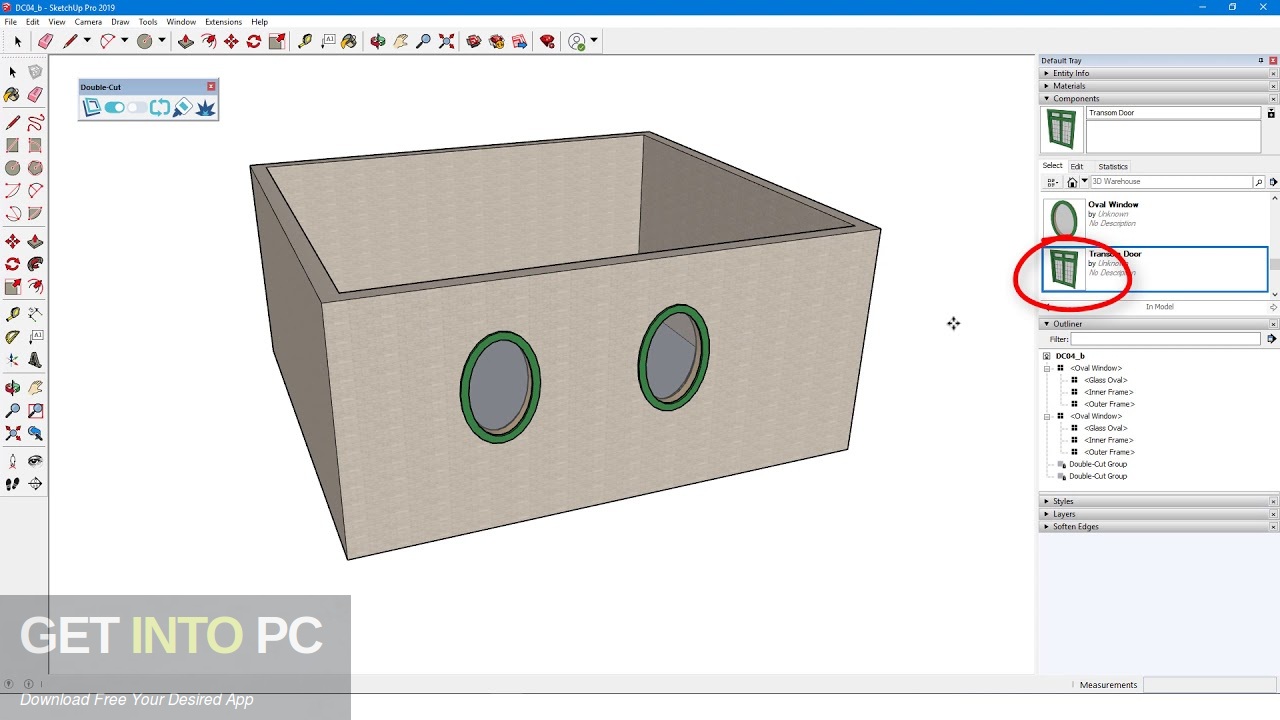 Double-Cut for Sketchup 2019 Direct Link Download-GetintoPC.com