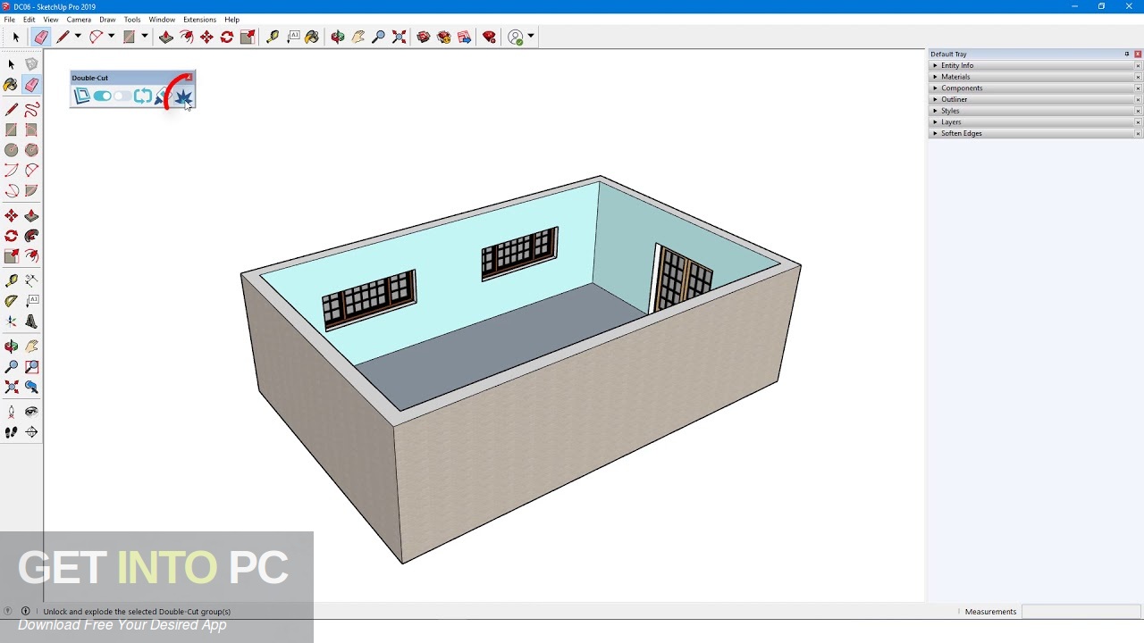 Double-Cut for Sketchup 2019 Latest Version Download-GetintoPC.com