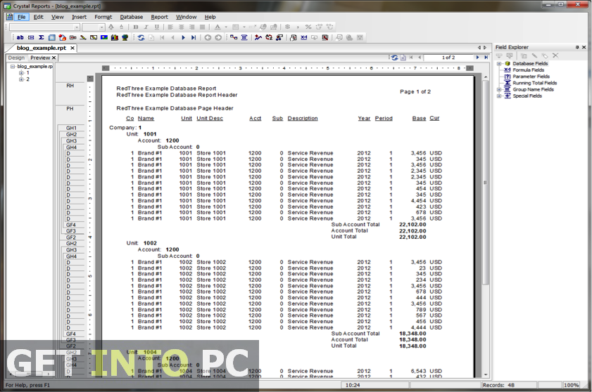 Download Microsoft Crystal reports Free