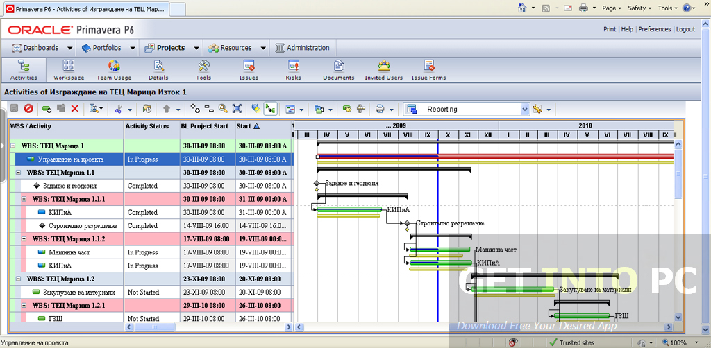 Download Primavera Project Planner P6 For Windows