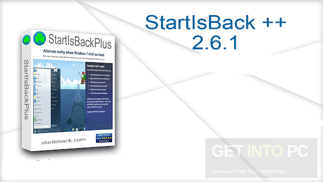 Download StartIsBack ++ 2.6.1 for Windows 10 Download StartIsBack ++ 2.6.1 for Windows 10