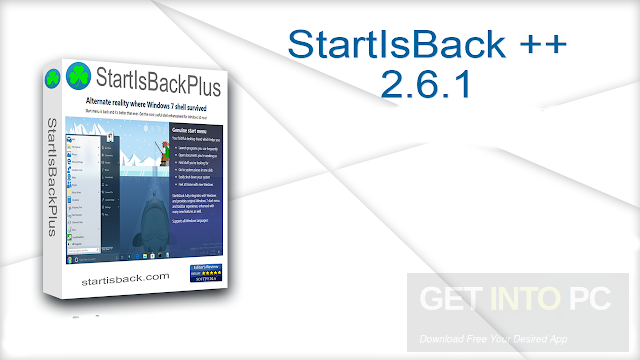 Download StartIsBack ++ 2.6.1 for Windows 10