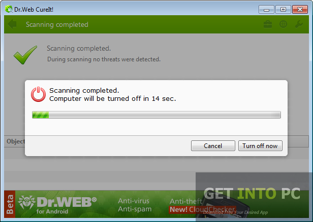 Dr.Web CureIt Setup exe Download