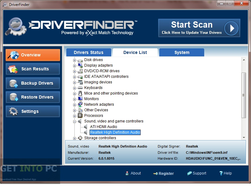 DriverFinder Latest Version Download