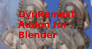 DynRemesh Addon for Blender Free Download GetintoPC.com