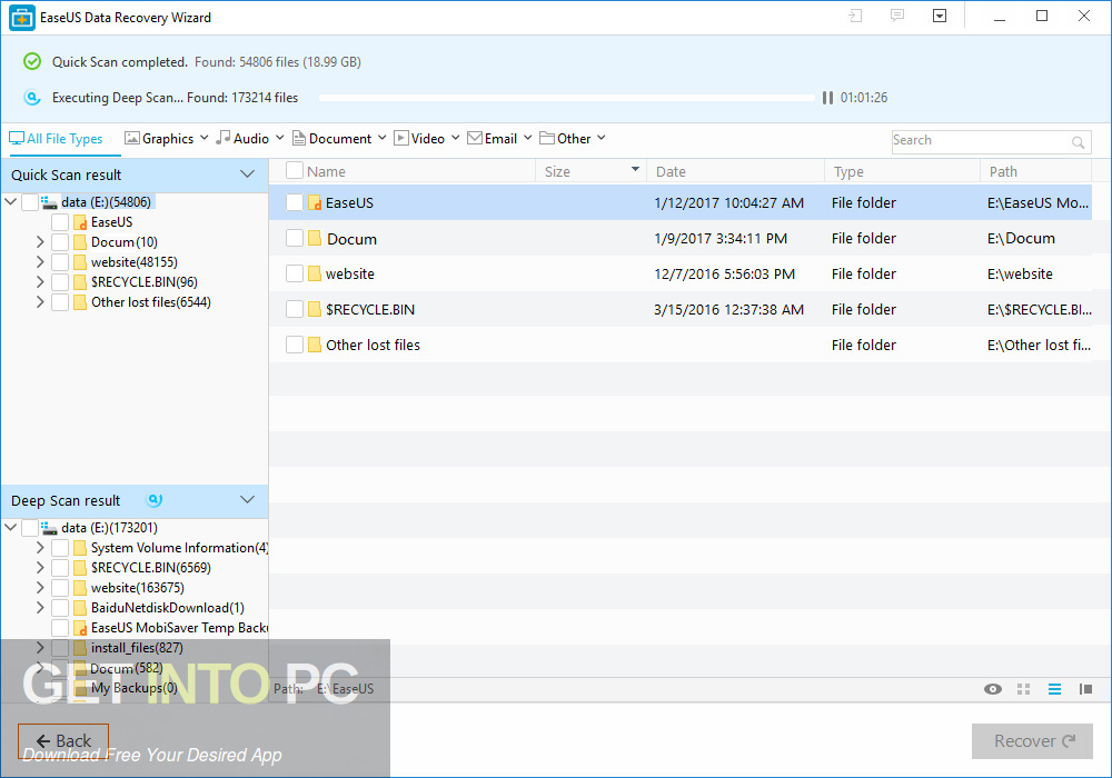 EaseUS Data Recovery Wizard 12 Latest Version DOwnload-GetintoPC.com