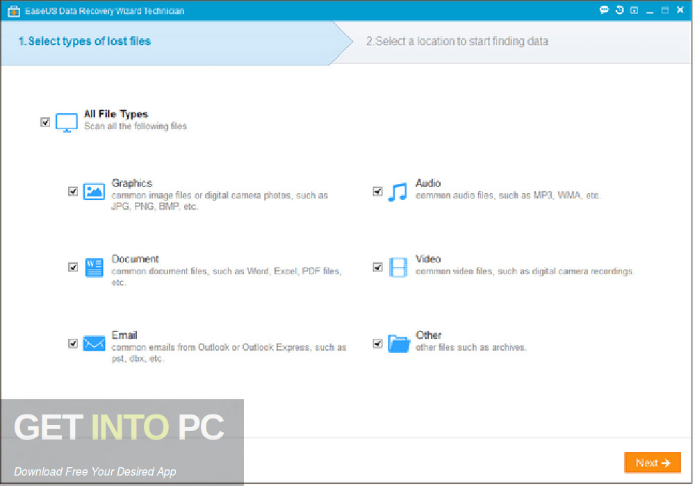 EaseUS Data Recovery Wizard Technician 2020 Offline Installer Download GetintoPC.com