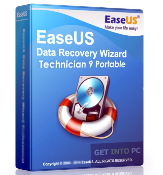 EaseUS Data Recovery Wizard Technician 9 Portable Free Download