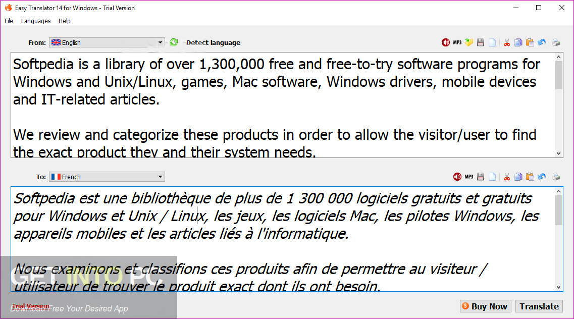 Easy Translator Direct Link Download GetintoPC.com