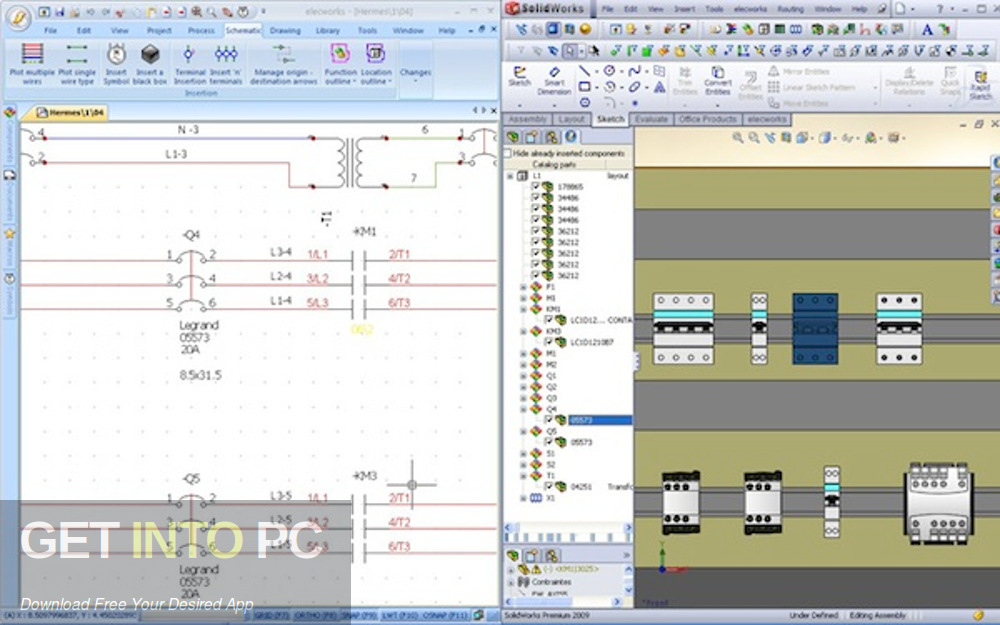 Elec Works 2009 for SolidWorks Latest Version Download-GetintoPC.com