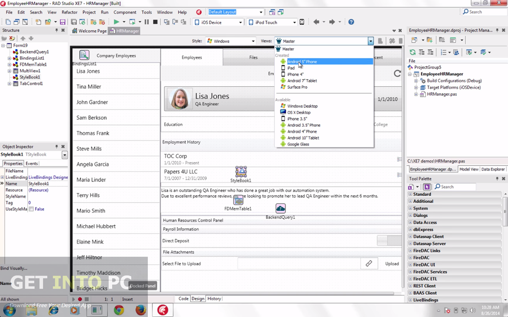 Embarcadero Rad Studio XE7 Architect Offline Installer Download