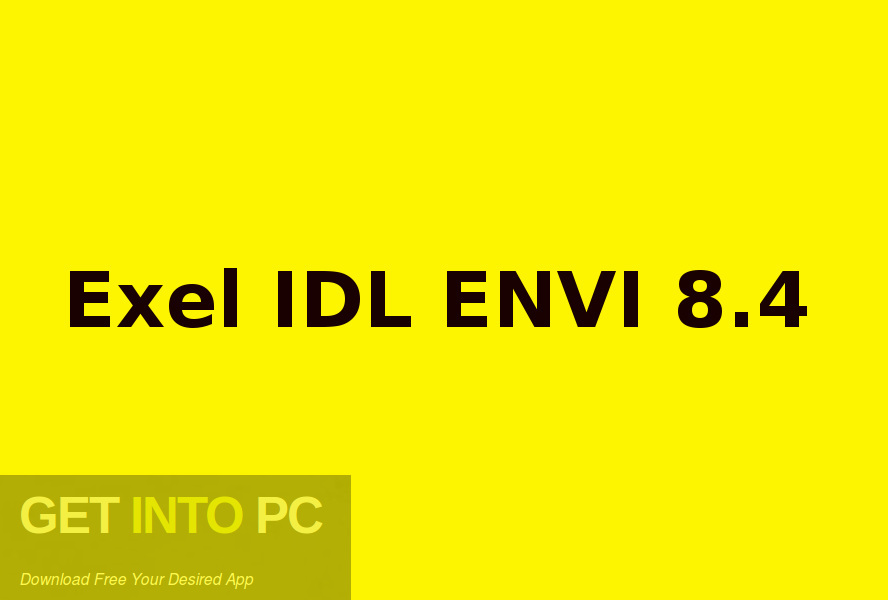 Exel IDL ENVI 8.4 Free Download GetintoPC.com