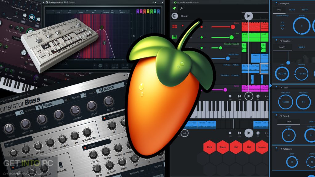 FL Studio XXL Producer Edition v8.0.2 + Autotune v5 Free Download-GetintoPC.com