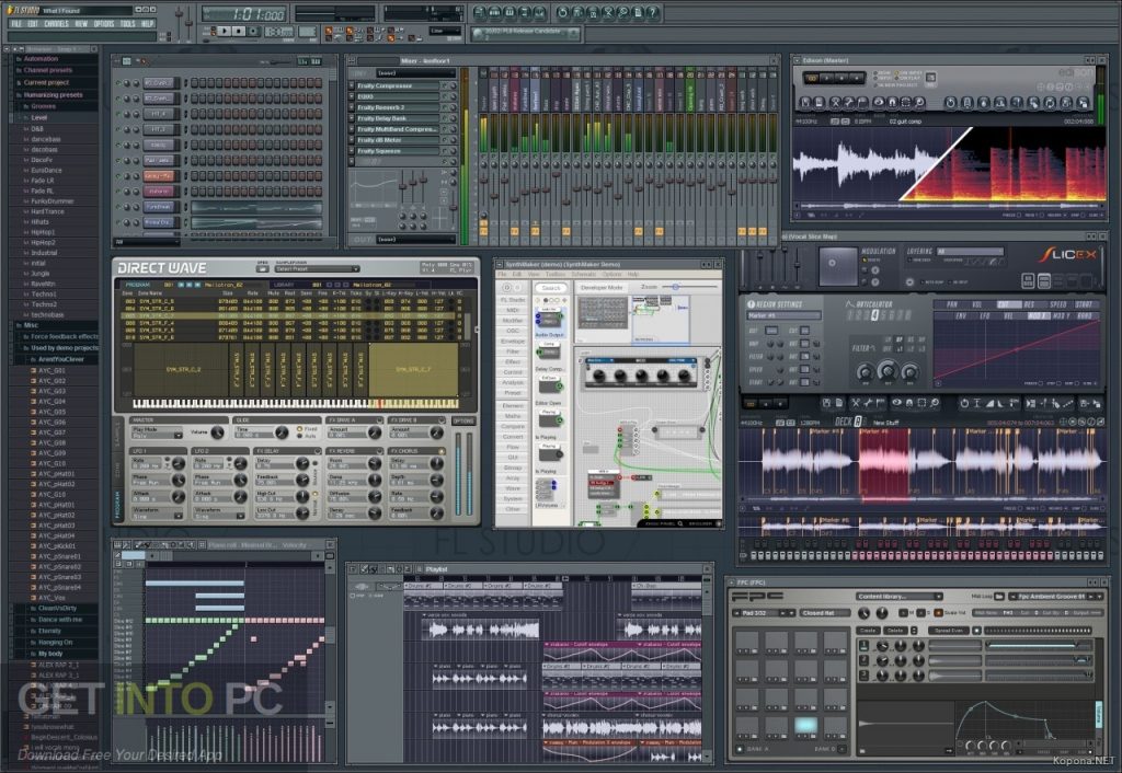 FL Studio XXL Producer Edition v8.0.2 + Autotune v5 Offline Installer DOwnload-GetintoPC.com