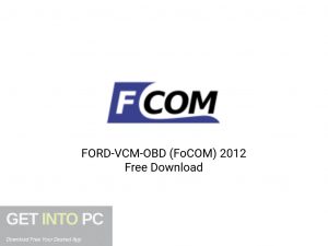 FORD VCM OBD (FoCOM) 2012 Latest Version Download-GetintoPC.com