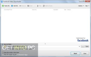 Facebook Video Downloader Free Download-GetintoPC.com