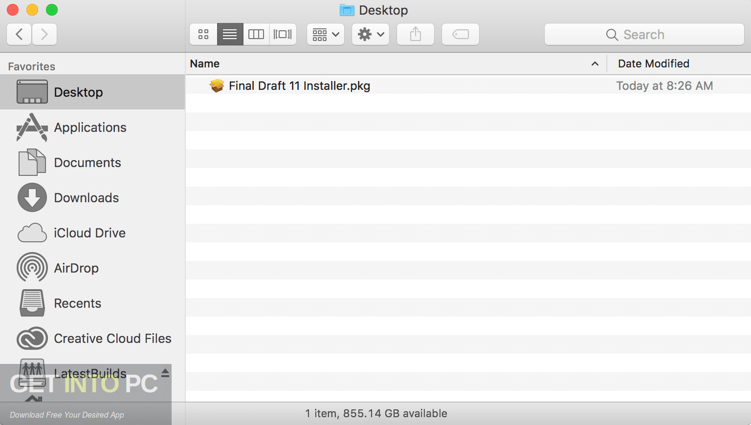Final Draft 11 for Mac Direct Link Download-GetintoPC.com