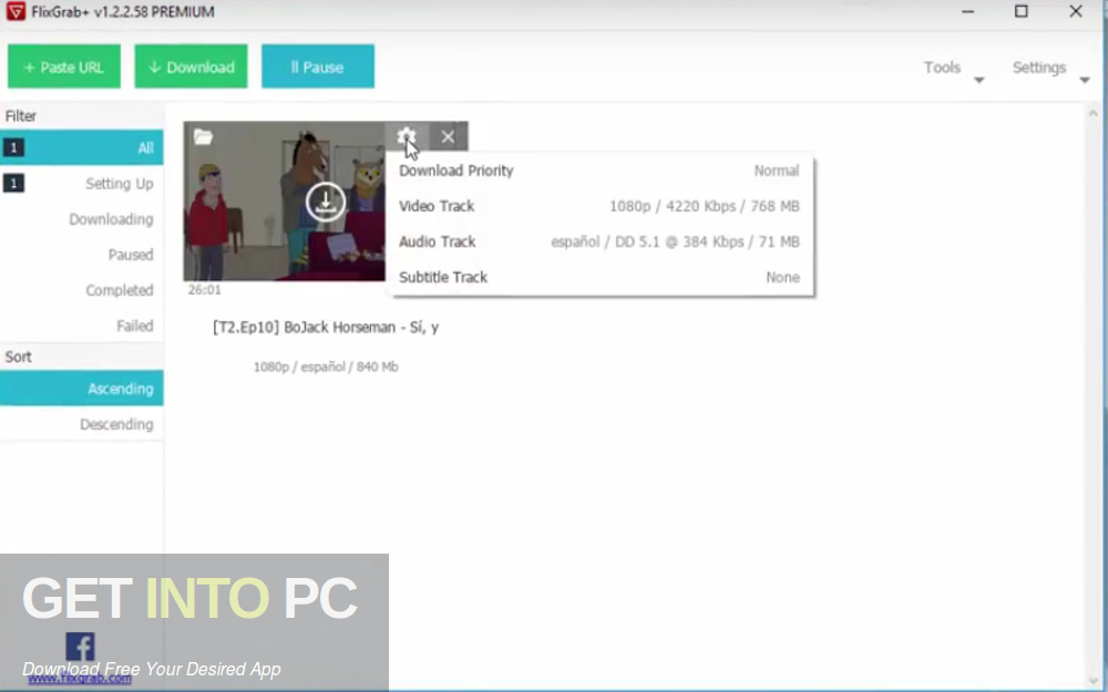 FlixGrab+ 1.2.3.84 Premium Latest Version Download-GetintoPC.com