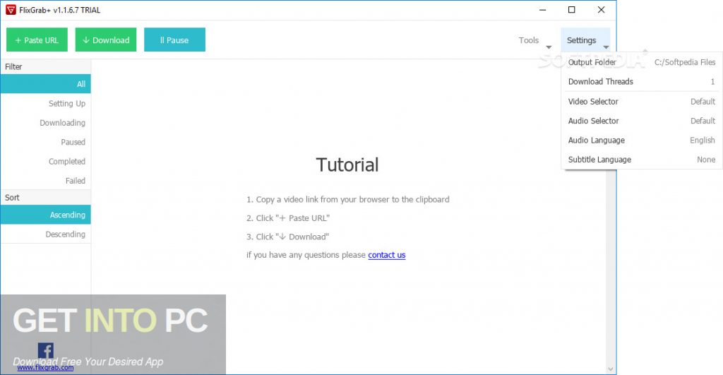FlixGrab+ 1.2.3.84 Premium Offline Installer Download-GetintoPC.com