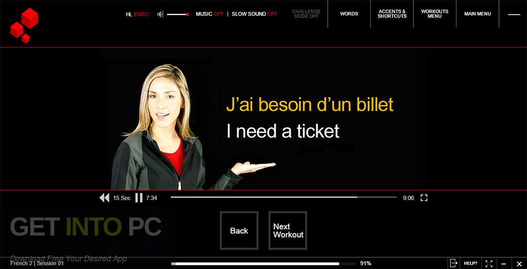Fluenz French Full Language Multimedia Course Offline Installer Download-GetintoPC.com