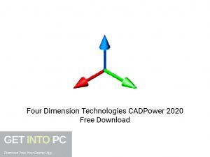Four Dimension Technologies CADPower 2020 Offline Installer Download-GetintoPC.com