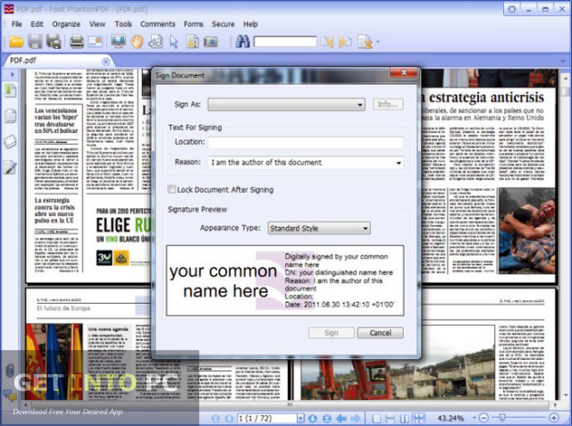 Foxit Advanced PDF Editor Offline Installer Download