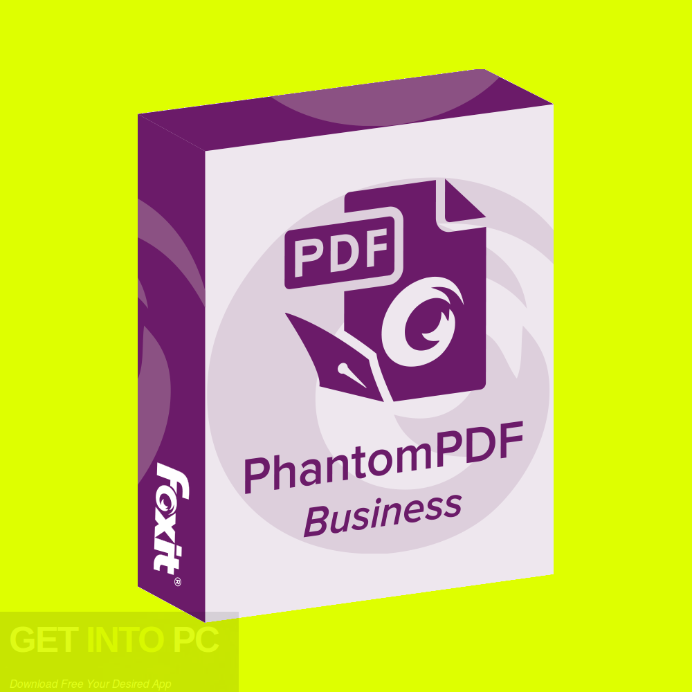 Foxit PhantomPDF Business 8 ISO Free Download