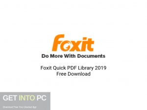 Foxit-Quick-PDF-Library-2019-Offline-Installer-Download-GetintoPC.com