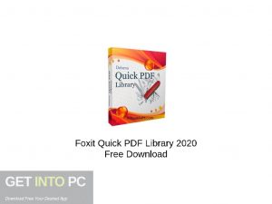 Foxit Quick PDF Library 2020 Free Download-GetintoPC.com