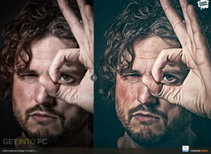GraphicRiver Oil Painting Effect Photoshop Action Free Download-GetintoPC.com
