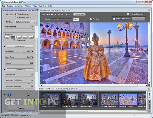 HDRsoft Photomatix Pro 2020 Offline Installer Download